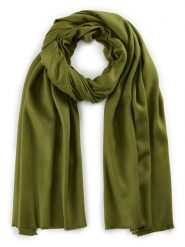Codello Szal w kolorze khaki - 180 x 65 cm rozmiar: onesize. Brązowe szaliki Codello, bez wzorów, z materiału. Za 105.38 zł.