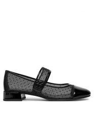 Tory Burch Baleriny Cap-Toe Mary Jane 162496 Czarny. Czarne baleriny Tory Burch, bez wzorów, z materiału, bez obcasa. Za 939.99 zł.