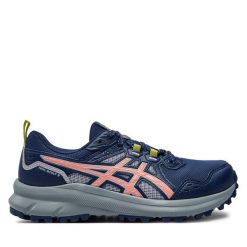 Buty do biegania Asics. Niebieskie obuwie sportowe Asics, bez zapięcia, do biegania. Za 299.99 zł.