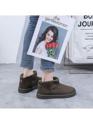 C'M Botki w kolorze khaki rozmiar: 37. Brązowe botki C'M, bez wzorów, bez obcasa, bez zapięcia. Za 96.60 zł.