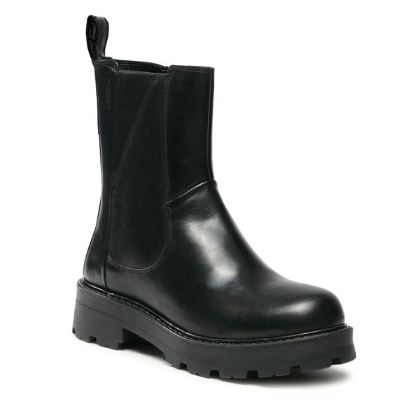 Botki Vagabond Shoemakers. Czarne botki Vagabond Shoemakers, bez wzorów, bez obcasa, na płaskiej podeszwie, bez zapięcia. Za 709.99 zł.