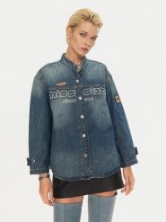 Miss Sixty Kurtka jeansowa 6L3XJ5180000 Niebieski Regular Fit. Niebieskie kurtki Miss Sixty, l, bez wzorów, z bawełny, bez kaptura. Za 489.99 zł.