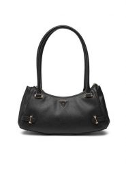 Guess Torebka Rosalba HWZG96 57170 Czarny. Czarne torebki klasyczne Guess, z aplikacjami, ze skóry, bez dodatków. Za 589.99 zł.