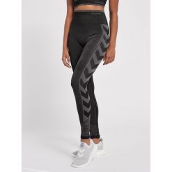 Damskie wysokie legginsy Hummel MT Energy. Czarne legginsy Hummel, m, bez wzorów, z dzianiny. Za 191.00 zł.