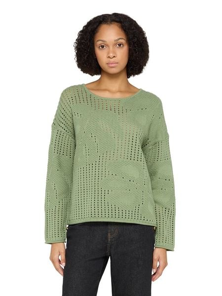 CARTOON Sweter w kolorze zielonym rozmiar: 42. Zielone swetry Cartoon, bez wzorów, bez ramiączek. Za 179.95 zł.