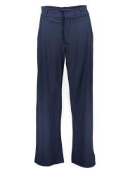 JDY Spodnie w kolorze granatowym rozmiar: XS/L30. Niebieskie spodnie materiałowe JDY, l, bez wzorów, z materiału. Za 57.20 zł.