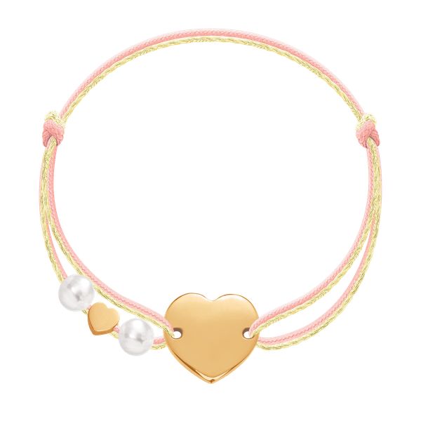 Bransoletka Walentynki This is love. Żółte bransoletki Lilou, pozłacane. Za 239.00 zł.