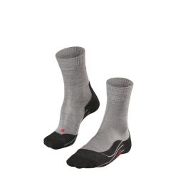 Skarpetki damskie Falke TK5. Szare skarpety Falke, bez wzorów, z poliamidu. Za 160.00 zł.
