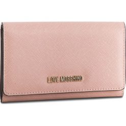 Duży Portfel Damski LOVE MOSCHINO - JC5553PP06LQ0600 Rosa. Czerwone portfele Love Moschino, bez wzorów, ze skóry ekologicznej. W wyprzedaży za 269.00 zł.