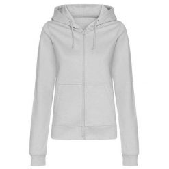 Damska Bluza Z Kapturem College Z Pełnym Zamkiem Błyskawicznym. Szare bluzy AWDIS, xs, bez wzorów, z kapturem. Za 164.99 zł.