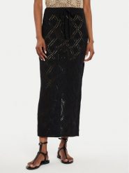 TWINSET Spódnica ołówkowa 242TP3453 Czarny Slim Fit. Czarne spódnice Twinset, m, bez wzorów, z syntetyku, ołówkowe. Za 399.99 zł.