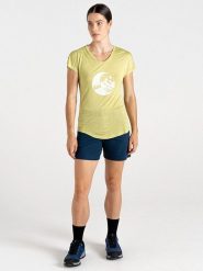Dare 2b Koszulka sportowa "Serene Tee" w kolorze żółtym rozmiar: 38. Żółte koszulki sportowe Dare 2b, bez wzorów, z wiskozy, bez ramiączek, outdoorowe. Za 43.88 zł.