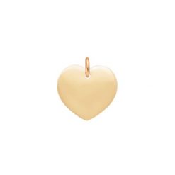 Zawieszka serce 1 cm ze złota próby 585. Żółte bransoletki Lilou, złote. Za 868.00 zł.