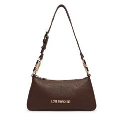 Torebka LOVE MOSCHINO. Brązowe torebki klasyczne Love Moschino, bez wzorów, bez dodatków. Za 859.99 zł.