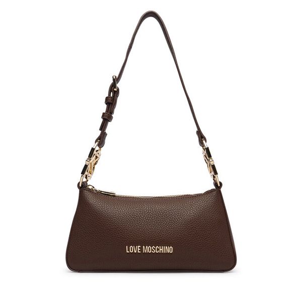 Torebka LOVE MOSCHINO. Brązowe torebki klasyczne Love Moschino, bez wzorów, bez dodatków. Za 859.99 zł.