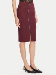 Patrizia Pepe Spódnica ołówkowa 8G0485 A025 Bordowy Regular Fit. Czerwone spódnice Patrizia Pepe, bez wzorów, z wiskozy, ołówkowe. Za 1,059.00 zł.