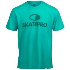 Odzież T-shirts unisex SkatePro Koszulka - S - Bluebird. Niebieskia bluzki SKATEPRO, s, bez wzorów, z materiału, sportowe, bez kołnierzyka, bez ramiączek. Za 119.99 zł.