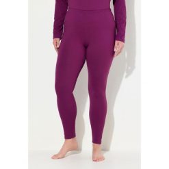 Damskie Narciarskie legginsy funkcyjne szybkoschnące bardzo ciepłe. Czerwone legginsy Ulla Popken, plus size, bez wzorów, z elastanu. Za 195.99 zł.
