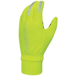 Lekkie rękawiczki zimowe unisex Chiba Thermofleece Waterpro. Żółte rękawiczki CHIBA, bez wzorów, sportowe. Za 99.00 zł.