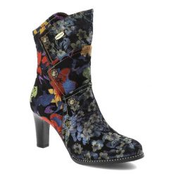 Czarne Botki Laura Vita Skórzane Eleganckie Buty Na Obcasie. Czarne botki Laura Vita, bez wzorów, ze skóry, bez obcasa, na obcasie, bez zapięcia. Za 439.00 zł.