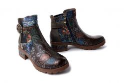LAURA VITA 0006334 Cocrailo 77 taupe, botki damskie. Botki Laura Vita, na zimę, bez wzorów, z polaru, bez obcasa, na obcasie, bez zapięcia. Za 514.90 zł.