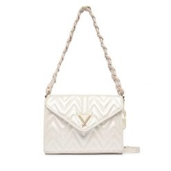 Torebka Guess. Białe torebki klasyczne Guess, z aplikacjami, bez dodatków. Za 289.99 zł.