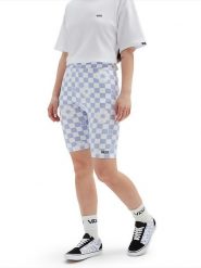 Vans Szorty kolarskie "Flying V" w kolorze lawendowo-białym rozmiar: XS. Białe szorty Vans, bez wzorów, z podwyższonym stanem. Za 32.98 zł.