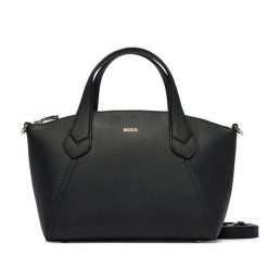Torebka BOSS. Czarne torebki klasyczne Boss, bez wzorów, bez dodatków. Za 1,249.00 zł.