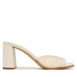 Klapki Aldo. Białe klapki Aldo, bez wzorów, bez obcasa. Za 379.99 zł.