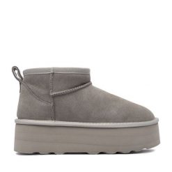 Śniegowce DeeZee. Szare trapery i śniegowce DeeZee. Za 349.99 zł.