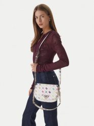 Guess Torebka HWGM99 28200 Biały. Białe torebki klasyczne Guess, z aplikacjami, ze skóry, bez dodatków. Za 659.99 zł.