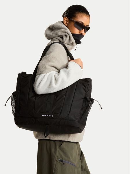 The North Face Torebka NF0A8JCFJK31 Czarny. Czarne shopper The North Face, bez wzorów, z materiału, bez dodatków. Za 449.99 zł.
