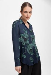 Koszula w kwiaty K-ARMA. Koszule Volcano, m, bez wzorów, z materiału, biznesowe, bez kołnierzyka, bez ramiączek. Za 139.99 zł.
