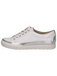 Caprice Skórzane sneakersy w kolorze białym rozmiar: 39. Białe trampki Caprice, bez wzorów, ze skóry, bez zapięcia. Za 233.33 zł.
