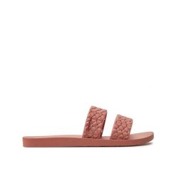 Klapki damskie Ipanema Renda II. Czerwone klapki Ipanema, bez wzorów, bez obcasa. Za 78.99 zł.