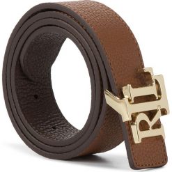 Pasek Damski LAUREN RALPH LAUREN - Rev Lrl 30 412754803002 Tan/Dark Brown. Brązowe paski Lauren Ralph Lauren, bez wzorów, ze skóry. Za 269.00 zł.