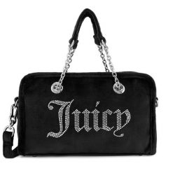 Torebka Juicy Couture. Czarne torebki klasyczne Juicy Couture, bez wzorów, bez dodatków. Za 329.99 zł.