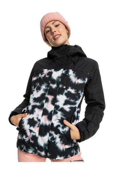 Kurtka narciarska damska Roxy Jetty 3in1. Czarne kurtki narciarskie Roxy, l, bez wzorów, z materiału, bez kaptura, narciarskie. Za 572.00 zł.