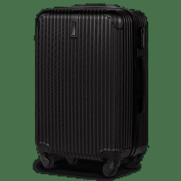 DUŻA WALIZKA WINGS EGRET 2.0 28" BLACK. Czarne walizki Wings, bez wzorów, duże. Za 249.90 zł.