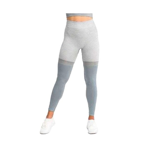 Damskie Legginsy W Paski. Szare legginsy Gym Hero, m, bez wzorów, z materiału, z podwyższonym stanem. Za 208.99 zł.