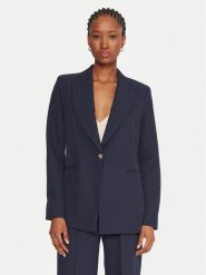 Maryley Marynarka 25IB187/M06/43BL Granatowy Regular Fit. Niebieskie marynarki i żakiety Maryley, m, bez wzorów, z syntetyku. Za 459.99 zł.