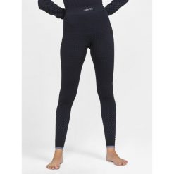 Legginsy damskie Craft Adv Warm Intensity. Czarne legginsy Craft, m, bez wzorów, z dzianiny, na fitness i siłownię. Za 456.99 zł.
