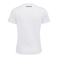 T-shirt damski Club Lara. Białe t-shirty Head, m, bez wzorów, z bawełny, bez kołnierzyka, bez ramiączek. W wyprzedaży za 101.50 zł.