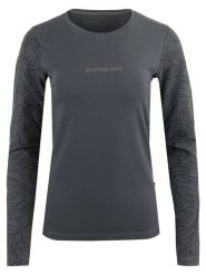 Alpine Pro Koszulka "Opesa" w kolorze antracytowym rozmiar: XXL. Czarne bluzki Alpine Pro, xxl, bez wzorów, bez kołnierzyka, bez ramiączek. Za 96.95 zł.