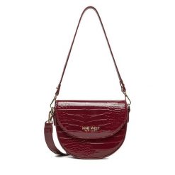 Torebka Nine West. Czerwone torebki klasyczne Nine West, bez wzorów, bez dodatków. Za 189.99 zł.