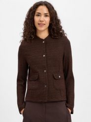 More & More Krótka marynarka z tkaniny bouclé Kobiety brązowy, 42. Brązowe marynarki i żakiety More & More, bez wzorów, z tkaniny, eleganckie. Za 479.95 zł.