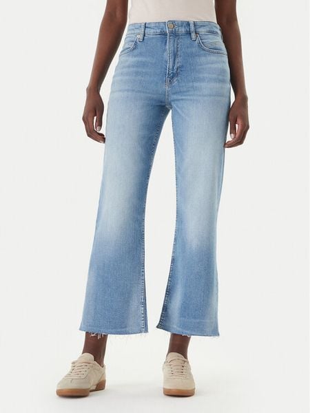 BOSS Jeansy C_Soft 50558714 Niebieski Flare Fit. Niebieskie jeansy Boss, bez wzorów. Za 307.99 zł.