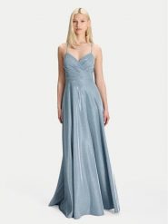 Hey Kyla Sukienka wieczorowa 5AK044HK Błękitny Regular Fit. Niebieskie sukienki Hey Kyla, bez wzorów, z syntetyku, wizytowe, bez kołnierzyka, bez ramiączek. Za 1,019.00 zł.