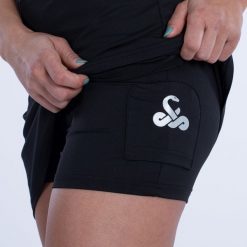 Padel Vibor-a Russell Dress Negro/Coral. Czarne spódnice VIBORA, xs, bez wzorów, sportowe, sportowe. Za 262.99 zł.