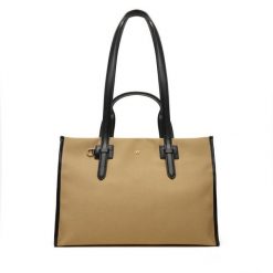 Torebka Weekend Max Mara. Brązowe torebki klasyczne Weekend Max Mara, bez wzorów, bez dodatków. Za 1,549.00 zł.